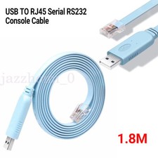Blue 1.8M USB TO RJ45 Serial Console Cable Express Net Cable for Cisco Routers