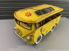 VW Tin Metal Camper Van