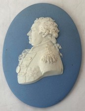 Admiral Adam Duncan, 1st Viscount Duncan, Wedgwood Jasperware Portrait Medallion