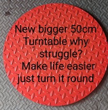 50cm diameter Motorcycle Turntable, Motocycle Turning, Motorcycle Spinner,