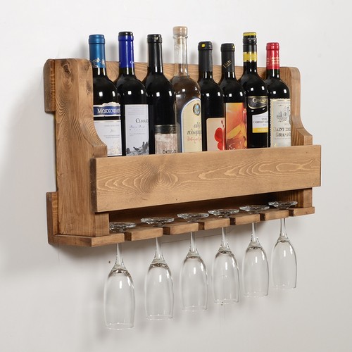 Wall hanging wine rack and - hanging,