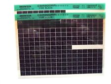 Genuine HONDA CBR900RR RRN.P.R.S.T.V.  Fireblade parts microfiche 1992-96
