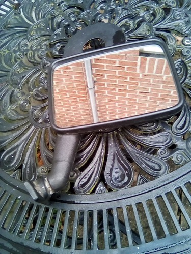 T25 cab door mirror - cab,