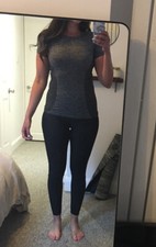 Manuka Seemless Yoga Workout Tshirt Top