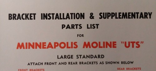 Horn loader minneapolis moline - horn,