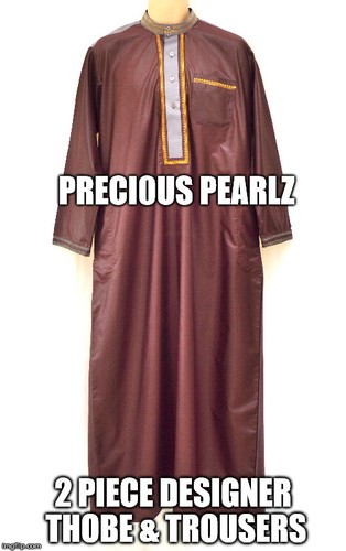 Piece thobe robe - piece,