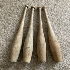 4 x wooden Vintage Indian