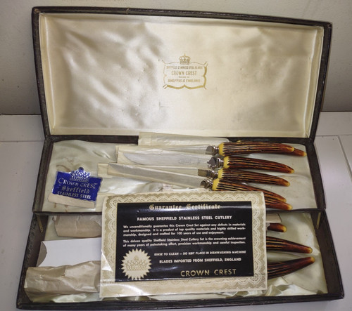 Piece sheffield knife - knife, set