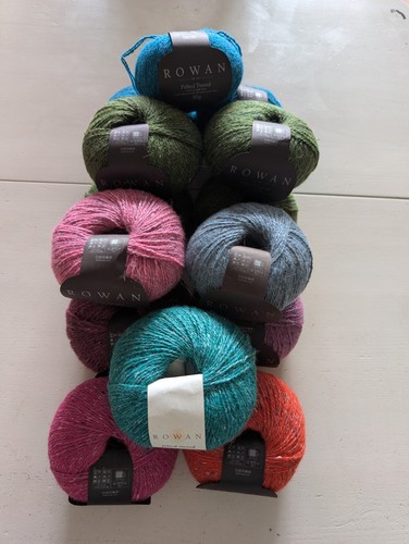 50g rowan felted tweed - x,