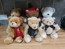 6 Harrods teddy bears 