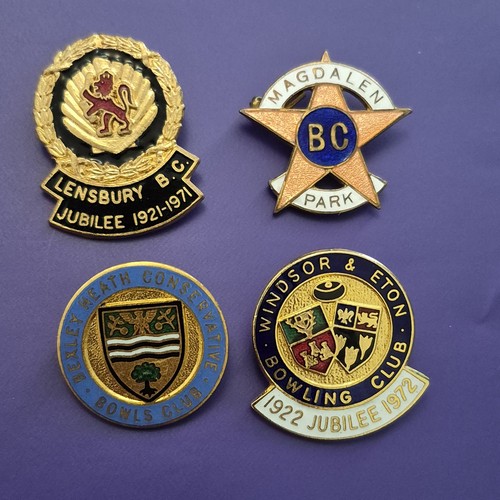 Bowling badges - bowling,