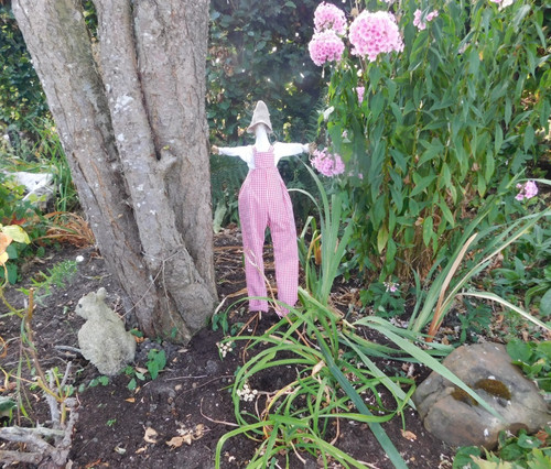 Scarecrow 72cm for gardens - scarecrow,