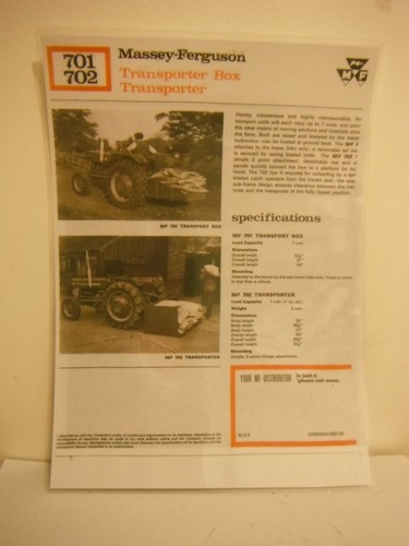 1960 massey ferguson - ferguson, &