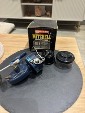 Garcia Mitchell 411a W/ Box and Spare Spool Made In France