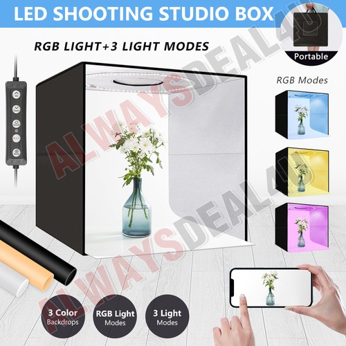 Rgb photography light - photography, box