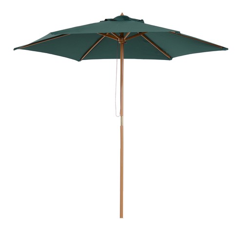 Outsunny wooden patio - outsunny, 2.5m