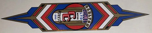Carlton fancy seat tube - fancy,