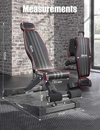 Adjustable weight bench - weight, gym