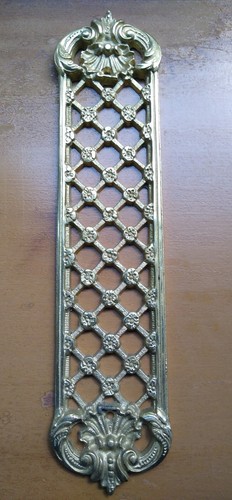 Brass finger plates - finger, lots