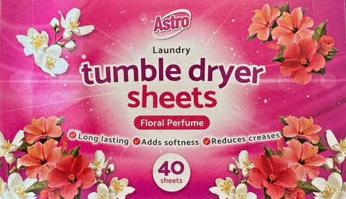 Tumble dryer sheets - sheets, 40x