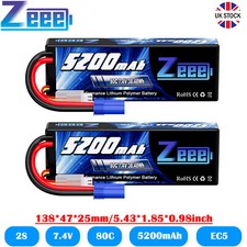 2X Zeee 2S LiPo Battery