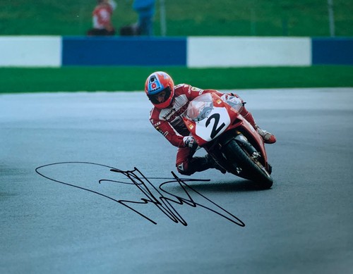 Carl fogarty hand signed 10x8 - carl,