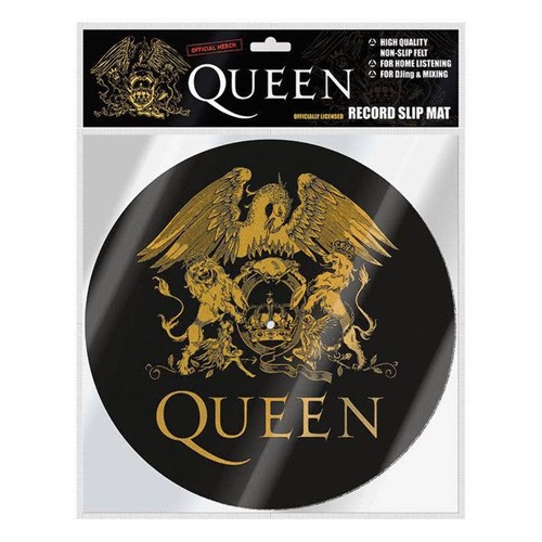 Queen slipmat - (logo), 12"