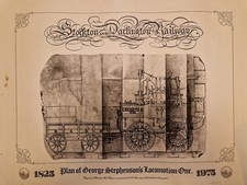 Railway print, Stockton and