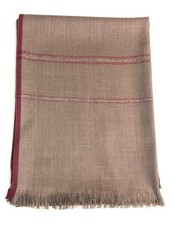 Men's Beige Thick Shawl Gents