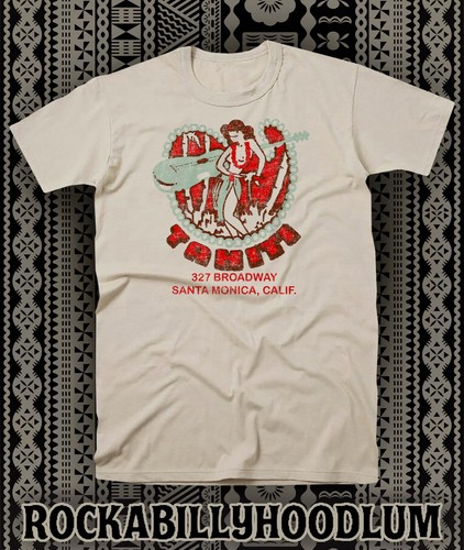 Retro tiki art tee shirt - retro,