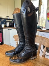 Sanremo Long Black Leather