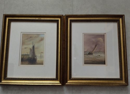 Pair oil painting ronald - oil,
