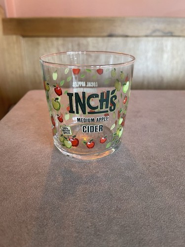 Inch half pint glass - half,