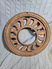 ANTIQUE CAST IRON ORNATE STOVE