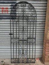 Heavy Duty Used Wrought Iron Pedestrian Single Side Garden Gate