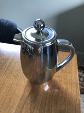 La Cafetière Stainless Steel Double Walled Insulated Cafetière 3 Cup, Stainless 