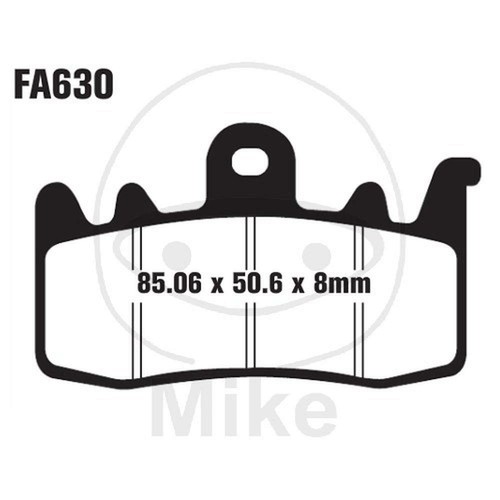 Brake pads sinter ebc - brake, hh