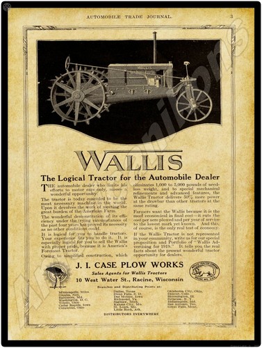 1916 case plow works - j.i.,