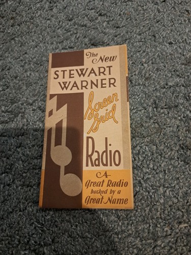 Vintage stewart warner screen - stewart-warner,