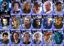 ALIENS (1986) movie trading cards. Sigourney Weaver Ripley Hicks Hudson Marines
