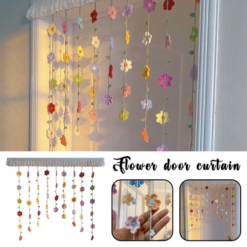 Crochet floral door - floral,