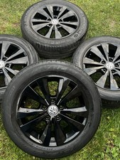 4 x GLOSS BLACK GENUINE 16" VW