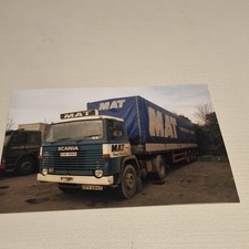 MAT Fleet Services Scania 81 Truck/Lorry photo  6x4 