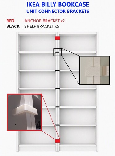 Ikea billy bookcase - ikea,