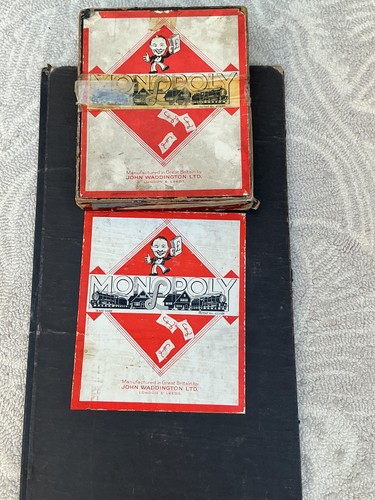 Vintage monopoly board - monopoly,
