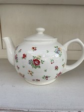 Cath Kidston Sprig Flowers Teapot Fine Bone China