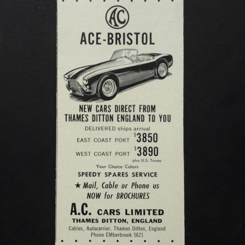 Ace bristol roadster thames - bristol,