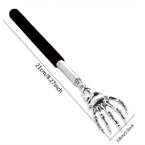 Silvery telescopic back - silvery,