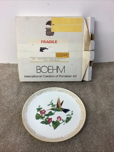 Edward marshall boehm plate - marshall,