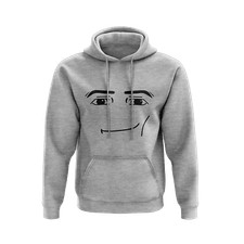 Roblox Face Hoodie - Video Game Avatar Merch Gift Present Christmas Jumper Gamer